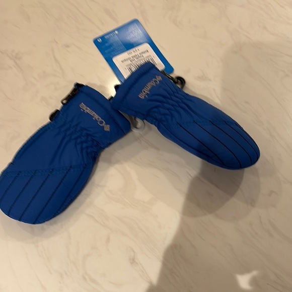 NWT Columbia Blue Infant Mittens - Picture 1 of 3